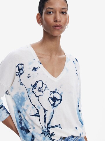 Desigual - Pullover 'Poppy' em branco