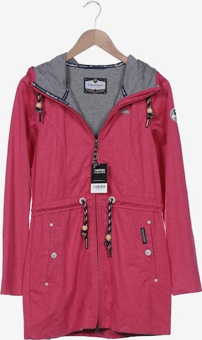 Schmuddelwedda Mantel XS in Pink: Vorderseite