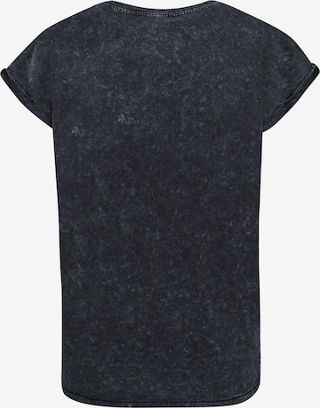 ABSOLUTE CULT Shirt 'Captain Marvel - Neon Goose' in Schwarz