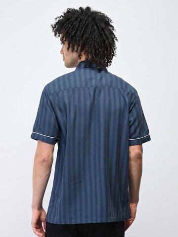 Comfort fit Camicia 'SOHO' di HUF in blu