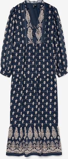 Suknelė 'VMHEDI' iš VERO MODA, spalva – tamsiai mėlyna / balta, Prekių apžvalga