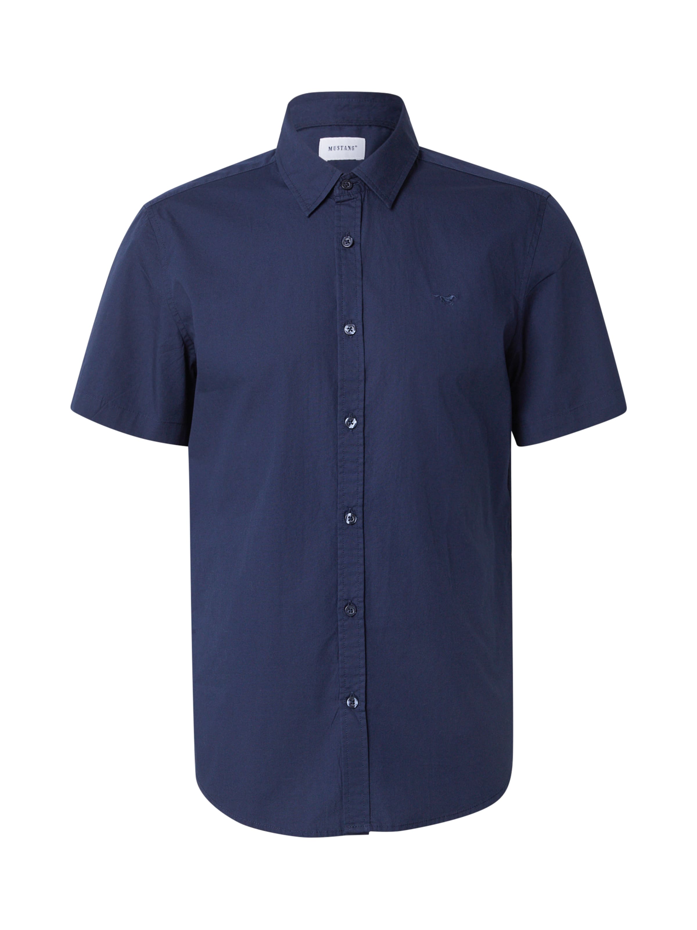 Coupe regular Chemise 'GILROY' MUSTANG en bleu : devant