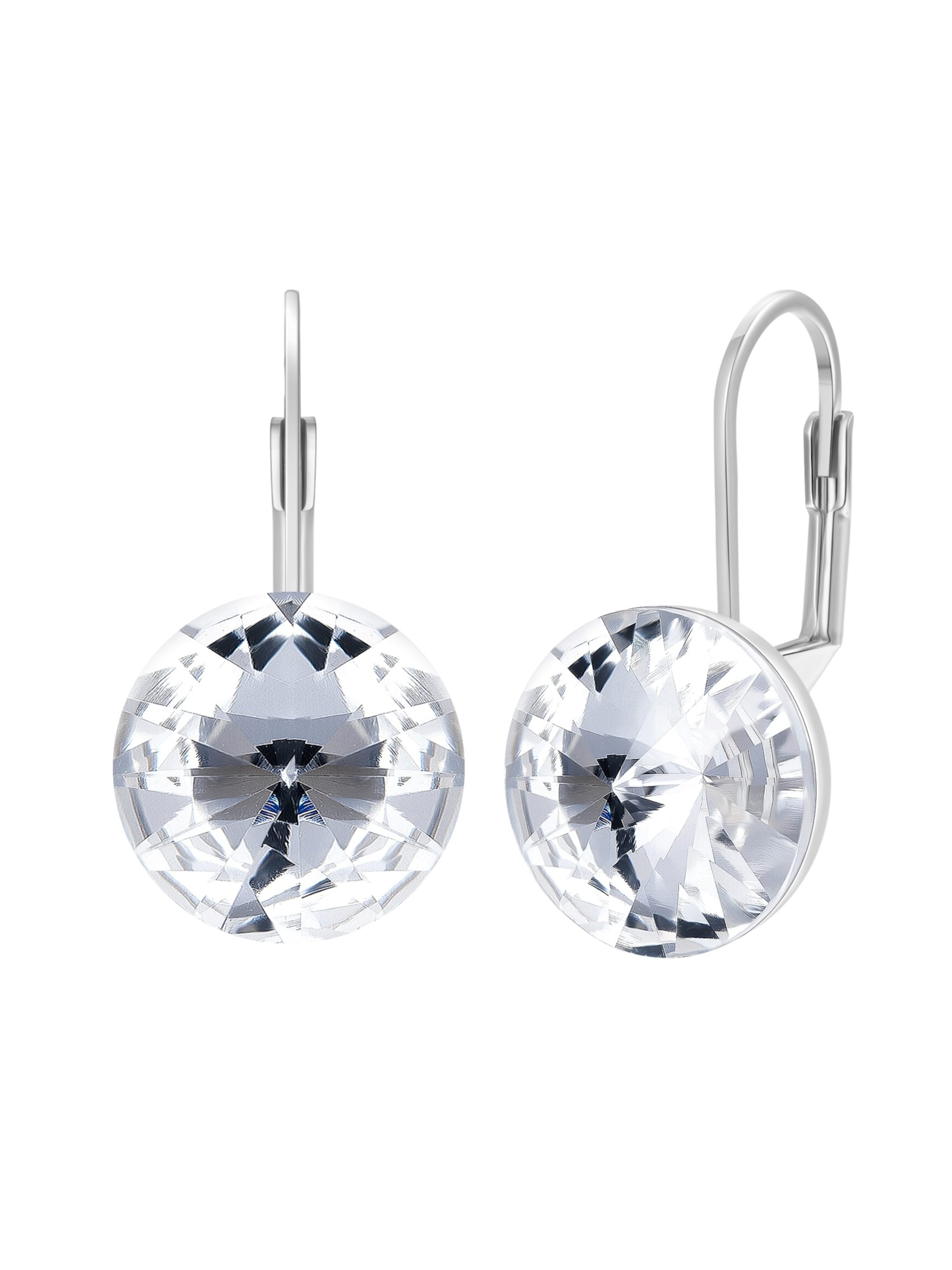 Lulu & Jane - Pendientes en plata: frente