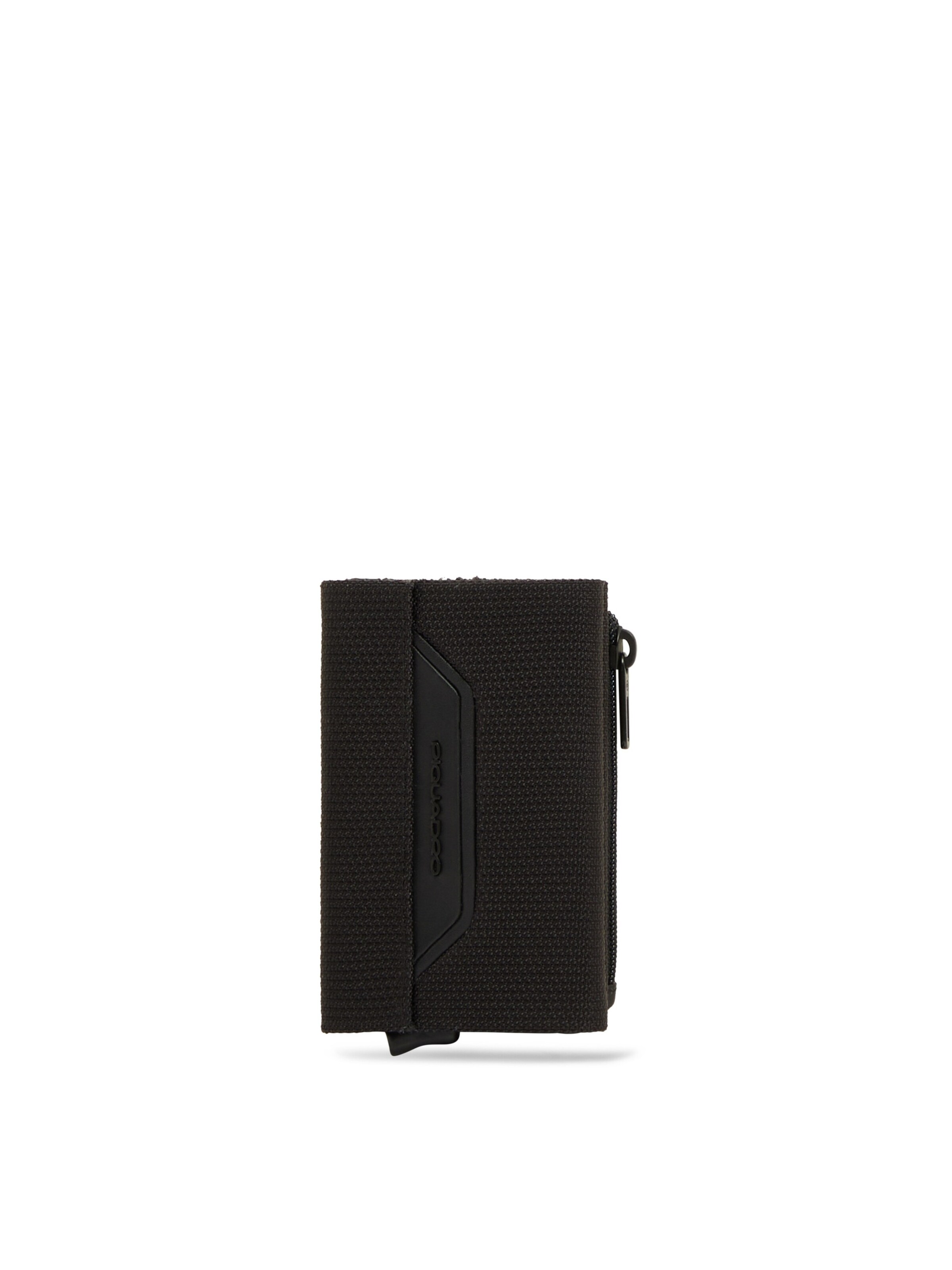 Porte-monnaies Piquadro en noir : devant