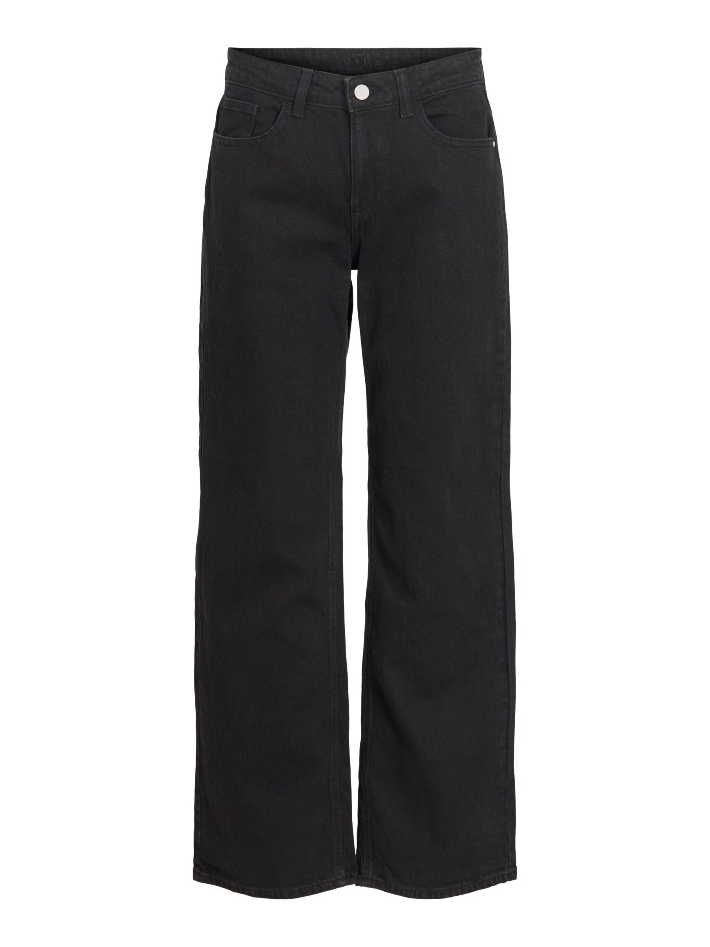 VILA Jeans 'VILISA' in Zwart: voorkant