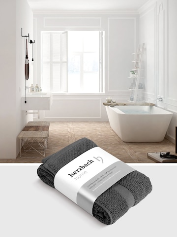 Tapis de bain 'Spa' Herzbach home en gris