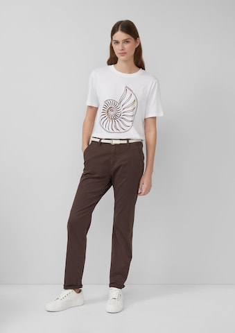 Regular Pantalon chino s.Oliver en marron