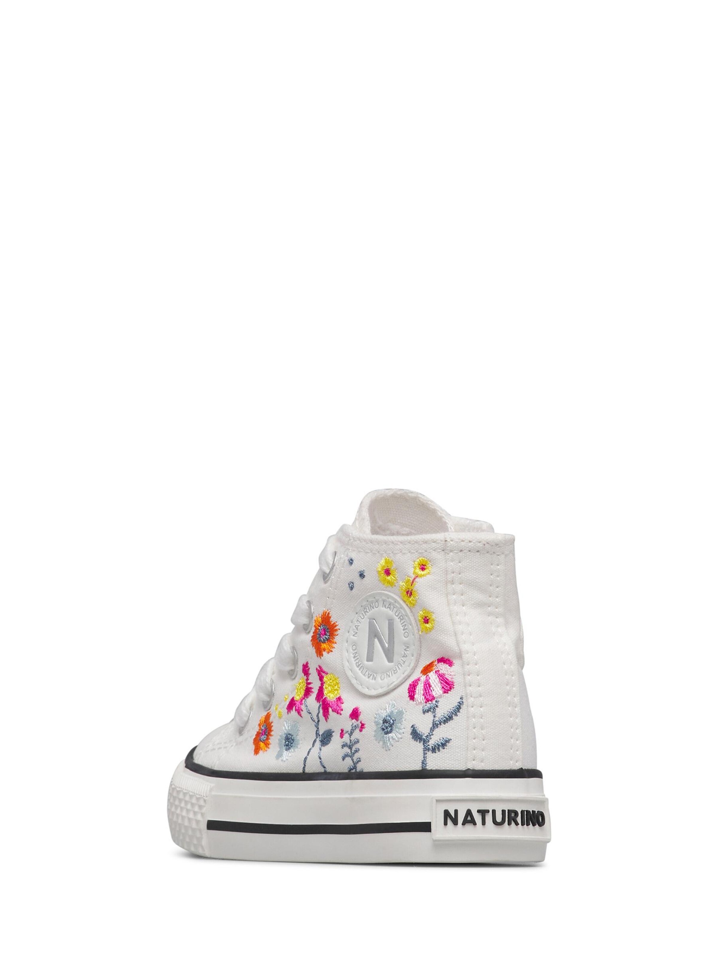 Baskets 'YLFAS.' NATURINO en blanc
