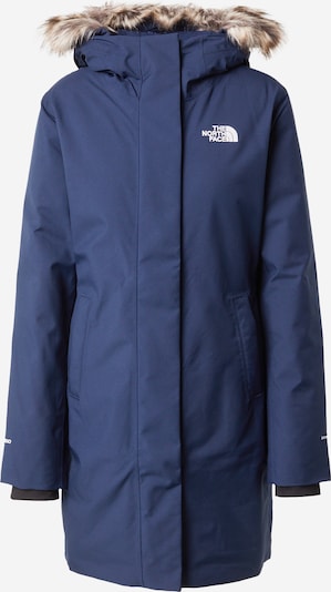 THE NORTH FACE Outdoor jakna 'ARCTIC' u mornarsko plava / bijela, Pregled proizvoda