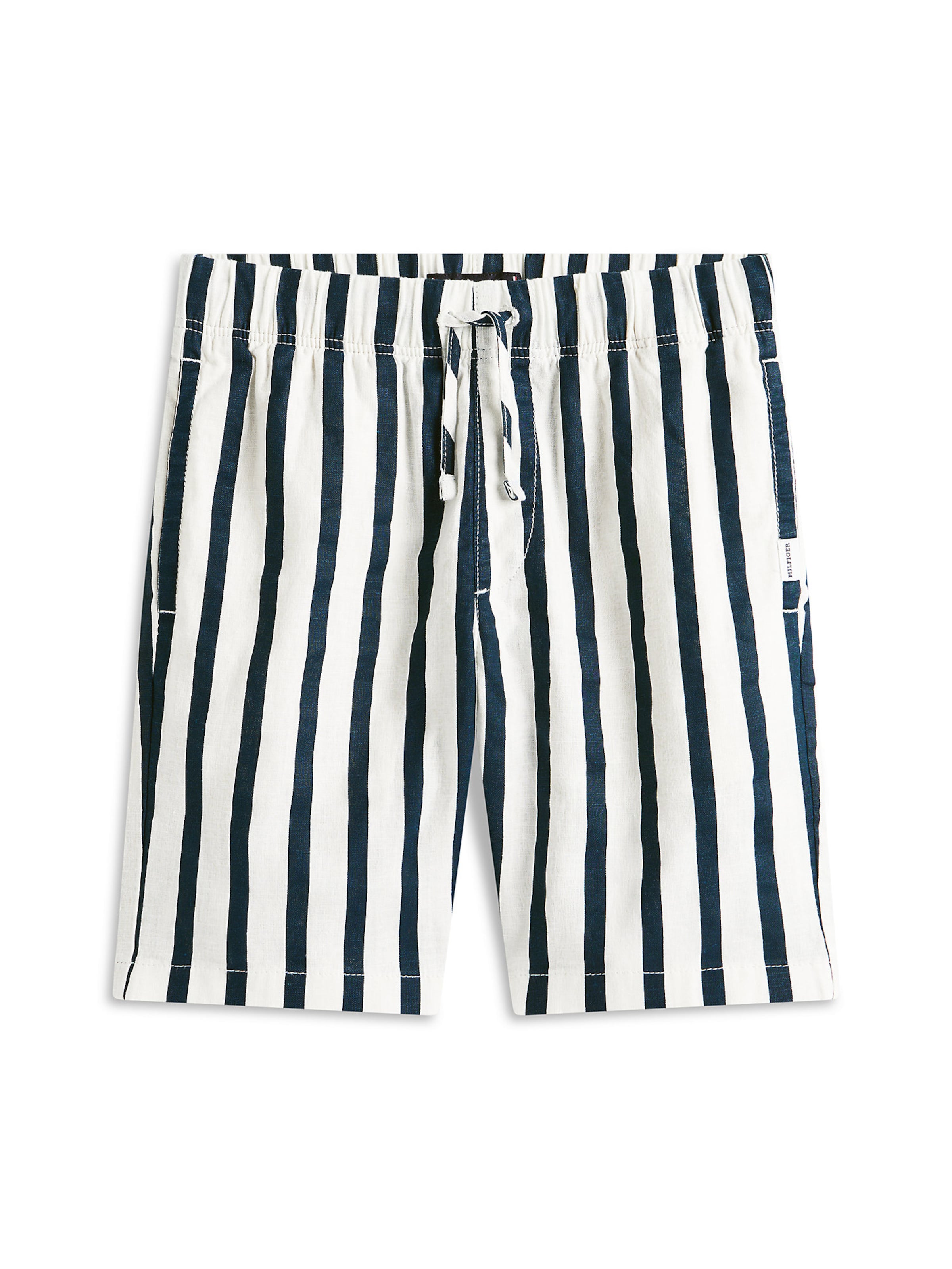 TOMMY HILFIGER Loosefit Broek in Blauw: voorkant