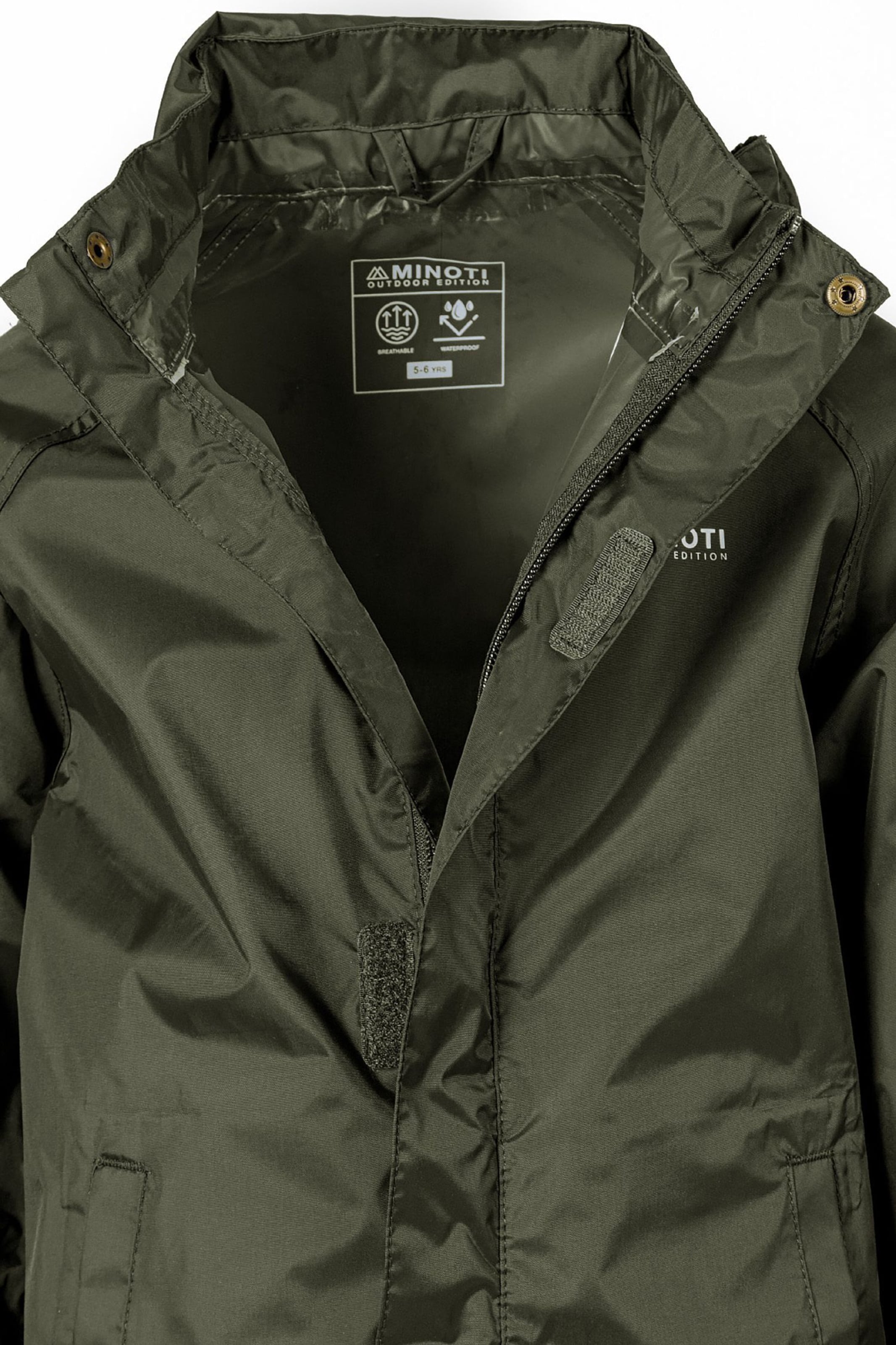 Veste mi-saison MINOTI en vert