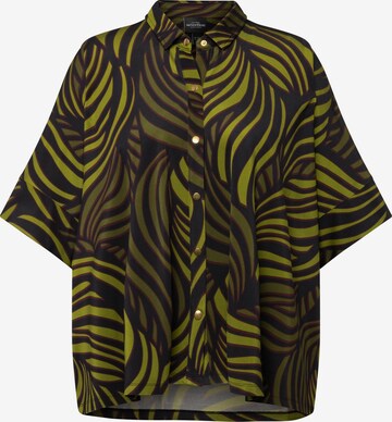 Ulla Popken Blouse in Zwart: voorkant