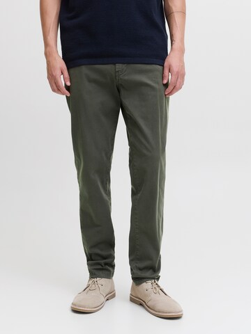 JACK & JONES Slimfit Chino nadrág 'JPSTMARCO JJARTHUR' - szürke: elől