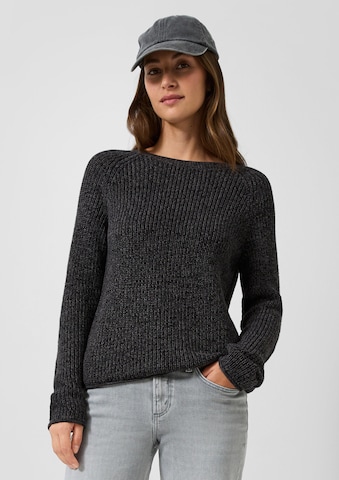 QS - Pullover em cinzento: frente
