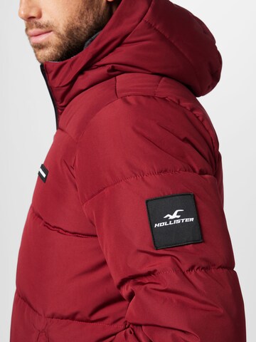 Veste mi-saison HOLLISTER en rouge