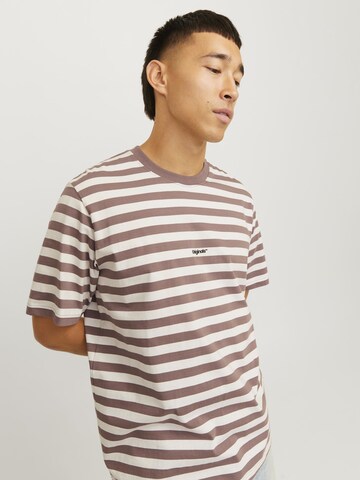 T-Shirt JACK & JONES en marron