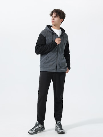 Youthup Sportanzug in Grau: Vorderseite