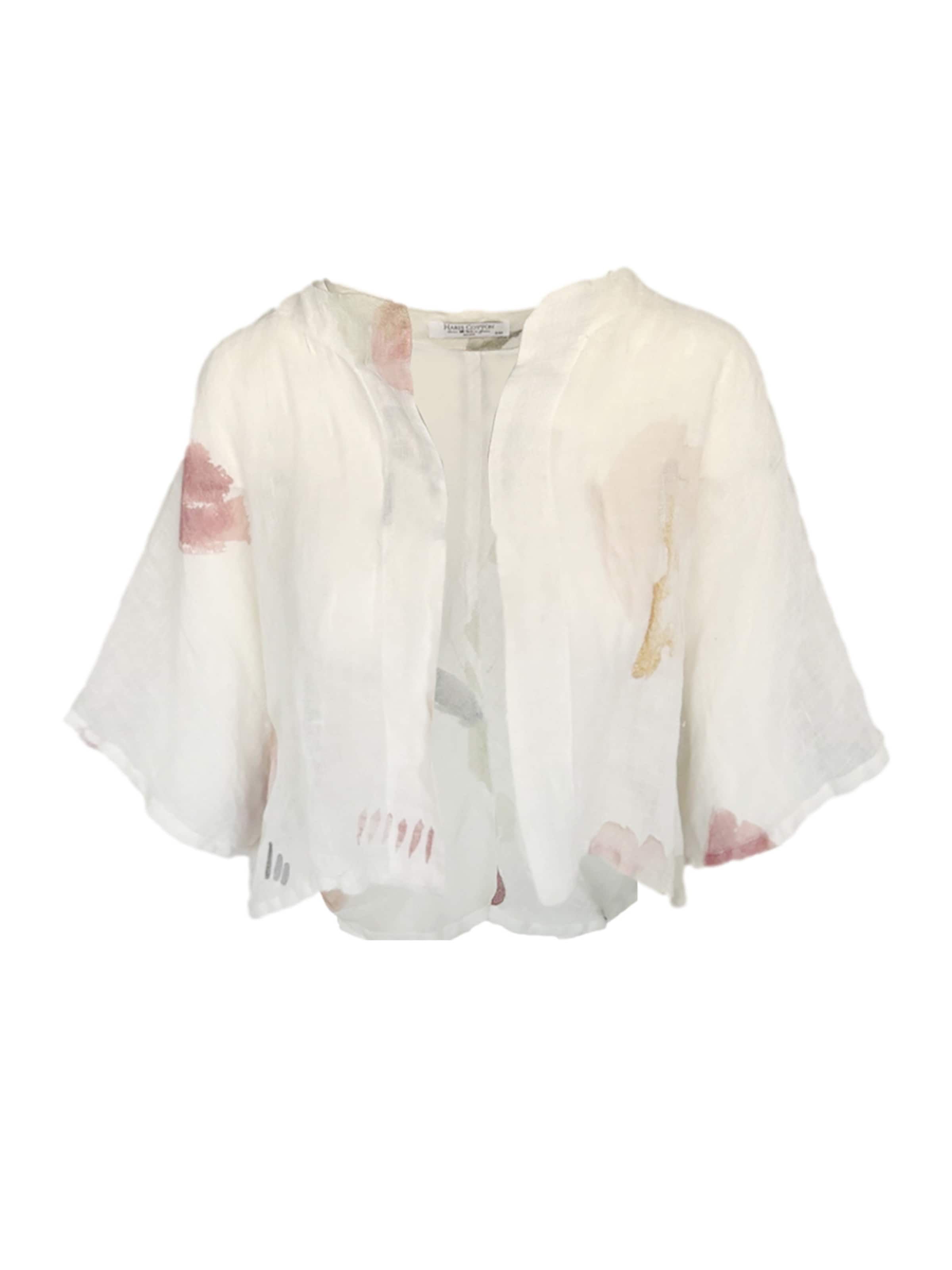 Haris Cotton Bolero 'Haris Cotton' in Wit: voorkant