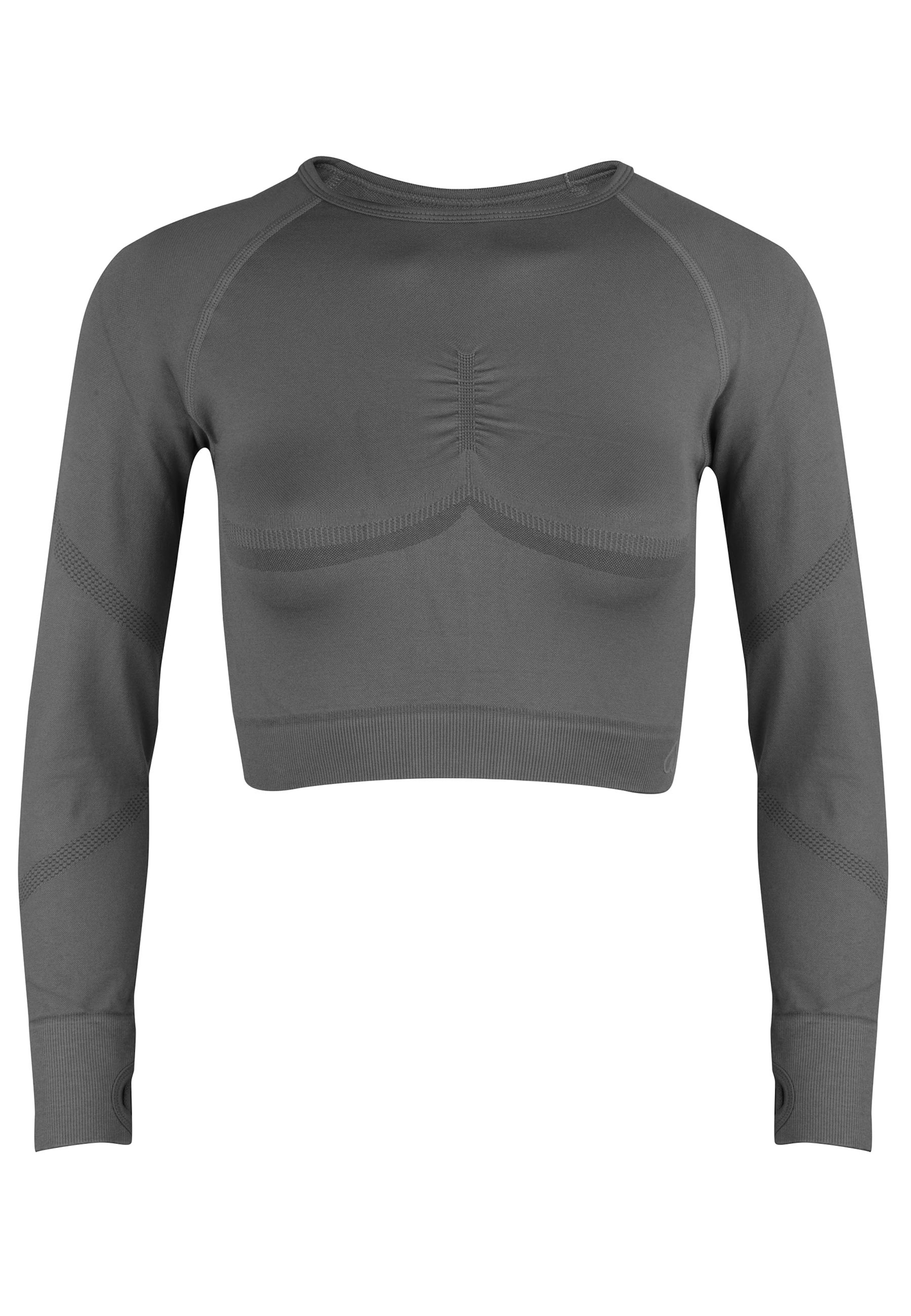 BeShaped Shirt 'Power Up!' in Grey: front