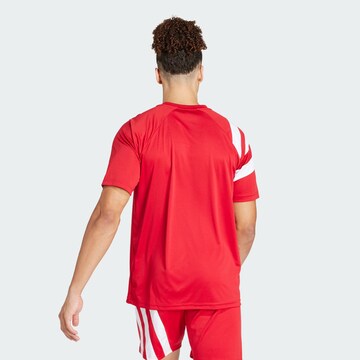 T-Shirt fonctionnel ADIDAS PERFORMANCE en rouge