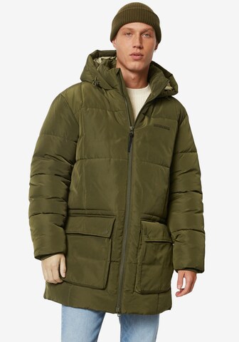 Marc O'Polo DENIM Winter Jacket in Green: front