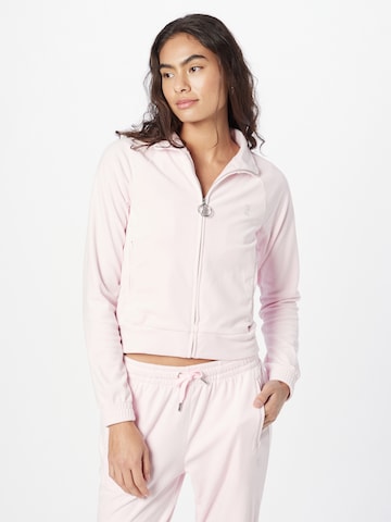 Juicy Couture White Label - Casaco em moletão em rosa