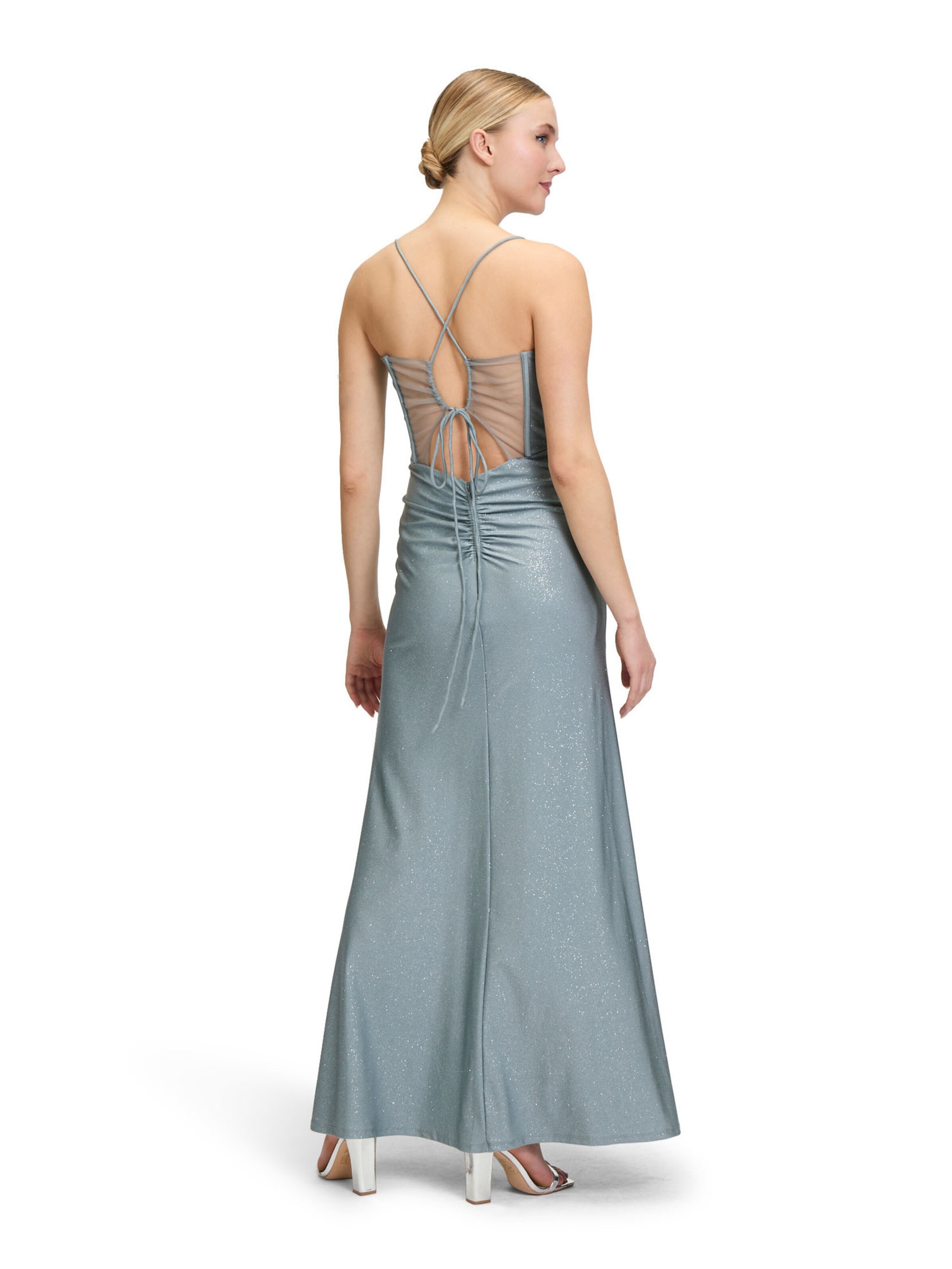 Robe de soirée Vera Mont en bleu