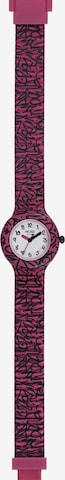 Hip Hop Horloge in Roze: voorkant