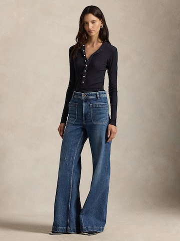 Polo Ralph Lauren Wide Leg Jeans in Blau