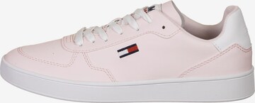 Tommy Jeans Sneakers laag in Roze: voorkant