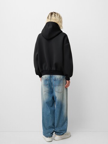 Giacca di felpa di Bershka in nero