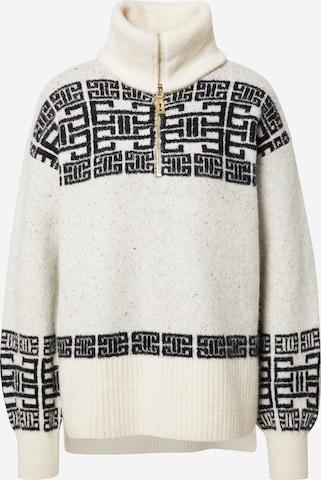 Pull-over River Island en beige : devant