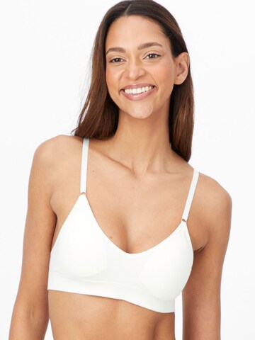 Bustier Soutien-gorge 'AMANDE' ETAM en blanc : devant