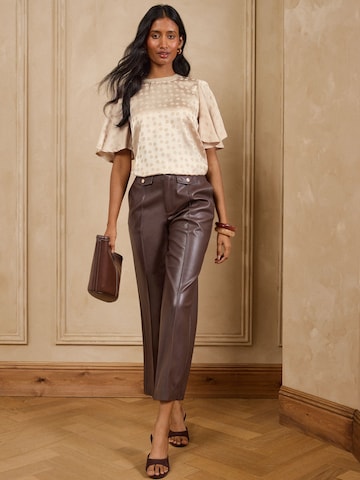 Camicia da donna di love & roses in beige