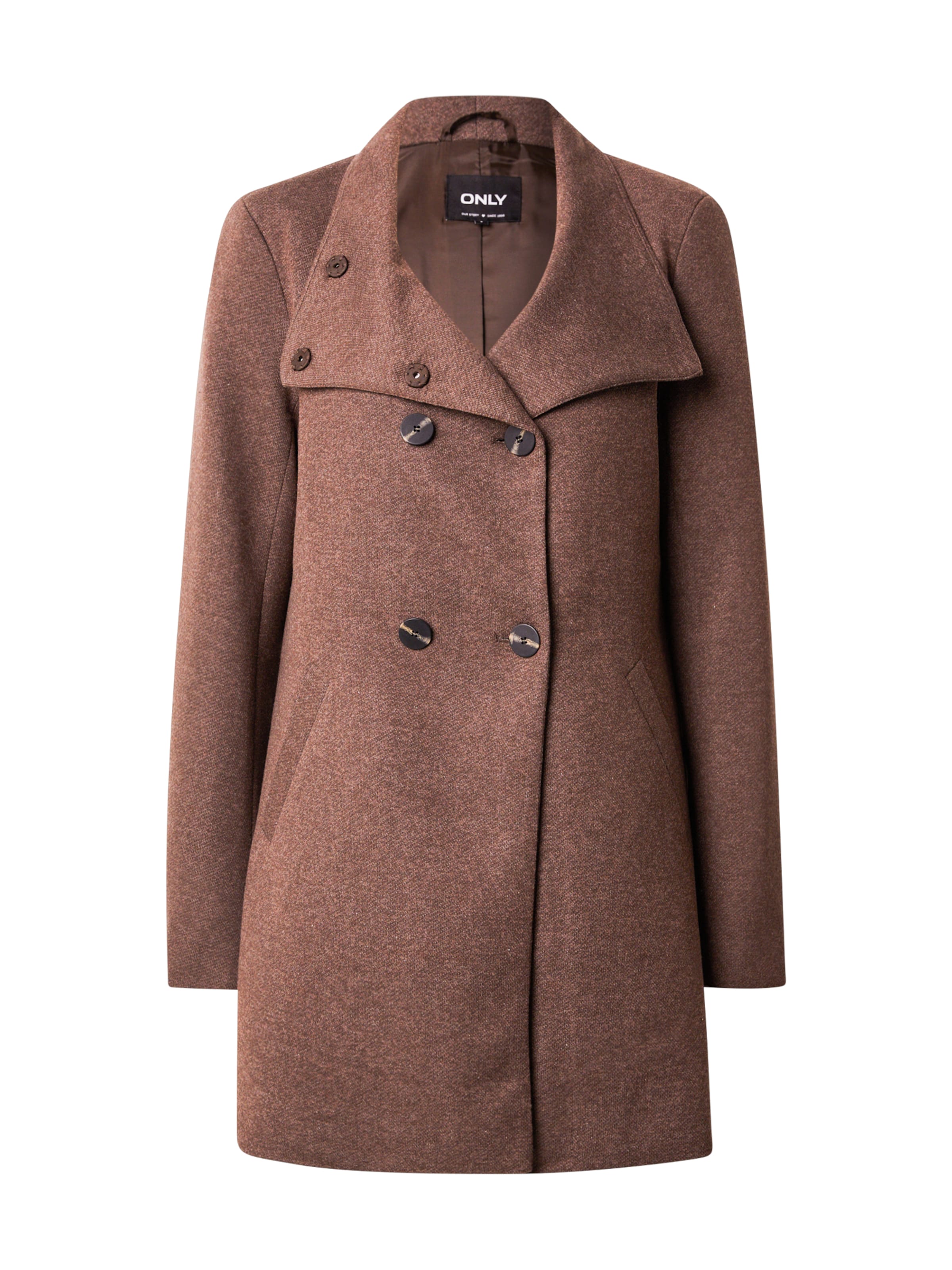 ONLY Prechodný kabát 'ONLSEDONA SOPHIA' - Hnedá: predná strana