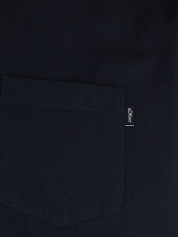 s.Oliver Regular fit Button Up Shirt in Blue