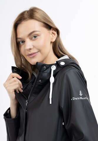 Manteau fonctionnel DreiMaster Maritim en noir