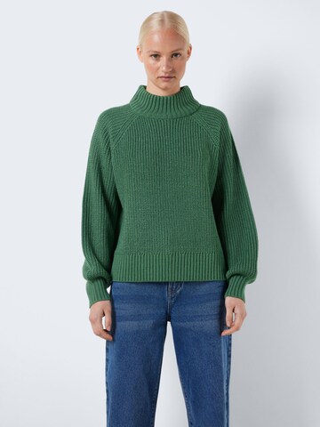 Noisy may Sweater in Green: front