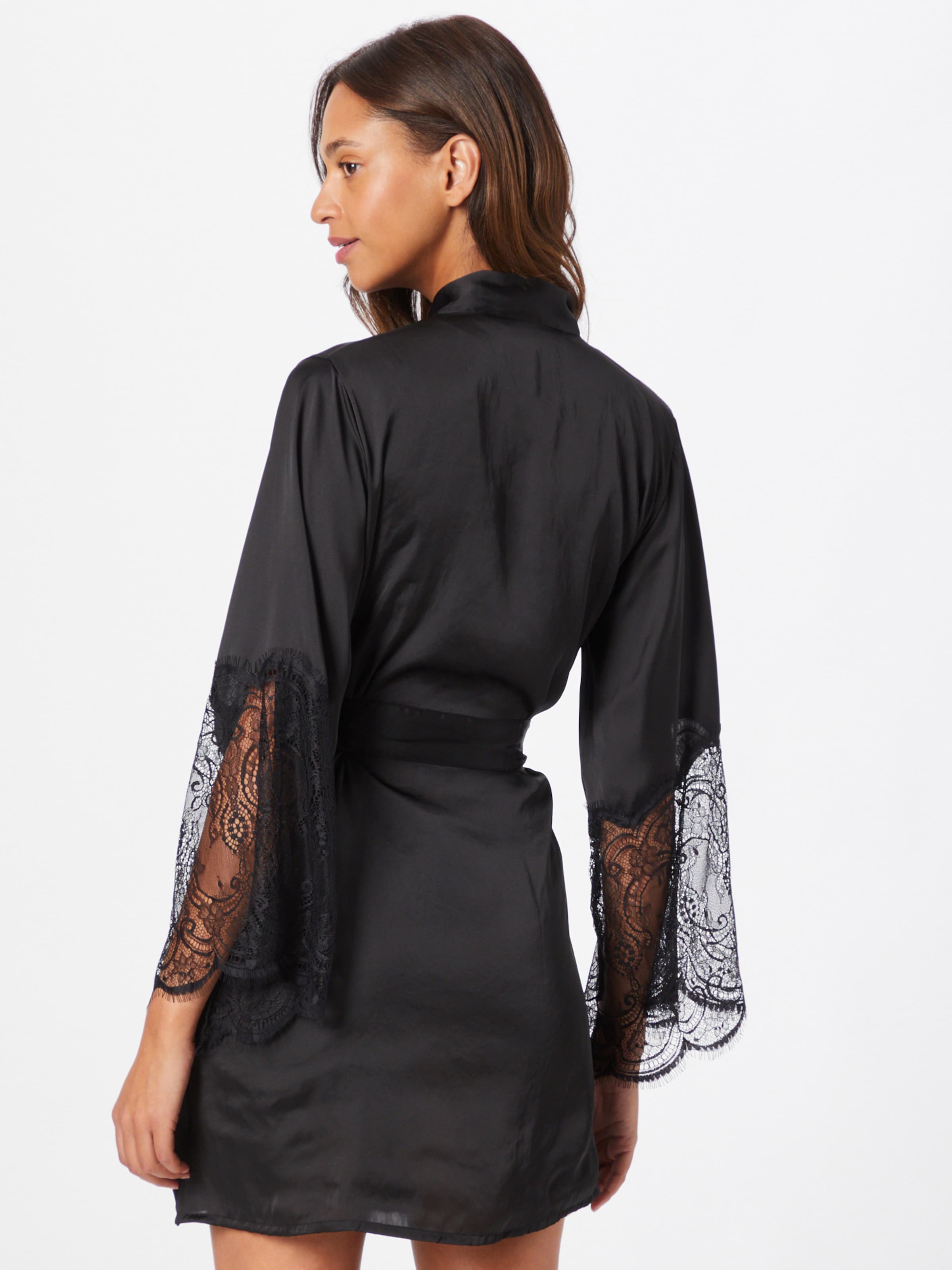 Hunkemoller Bata para casa en Negro ABOUT YOU