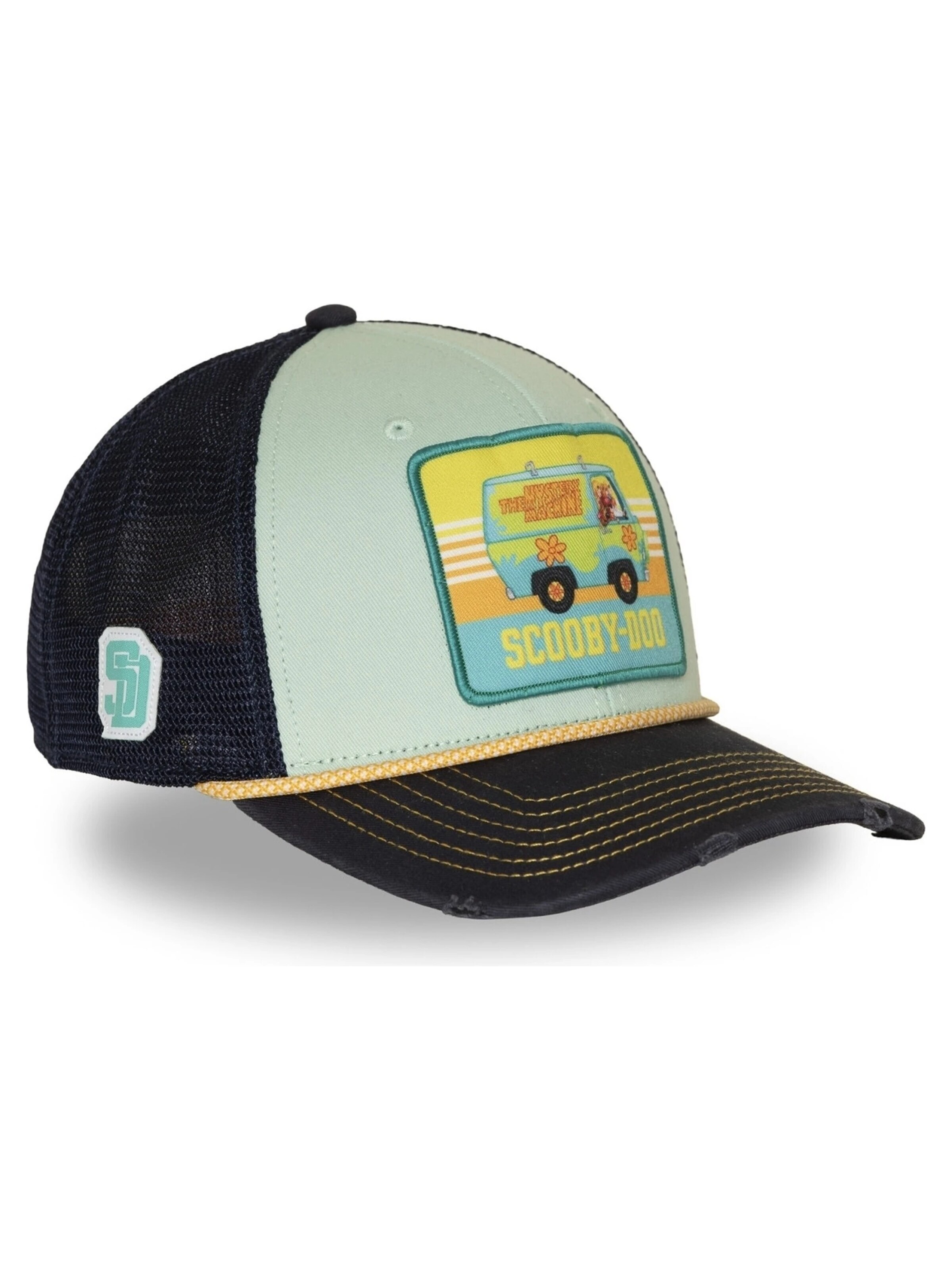 Capslab Czapka z daszkiem 'Gorra' w kolorze czarny