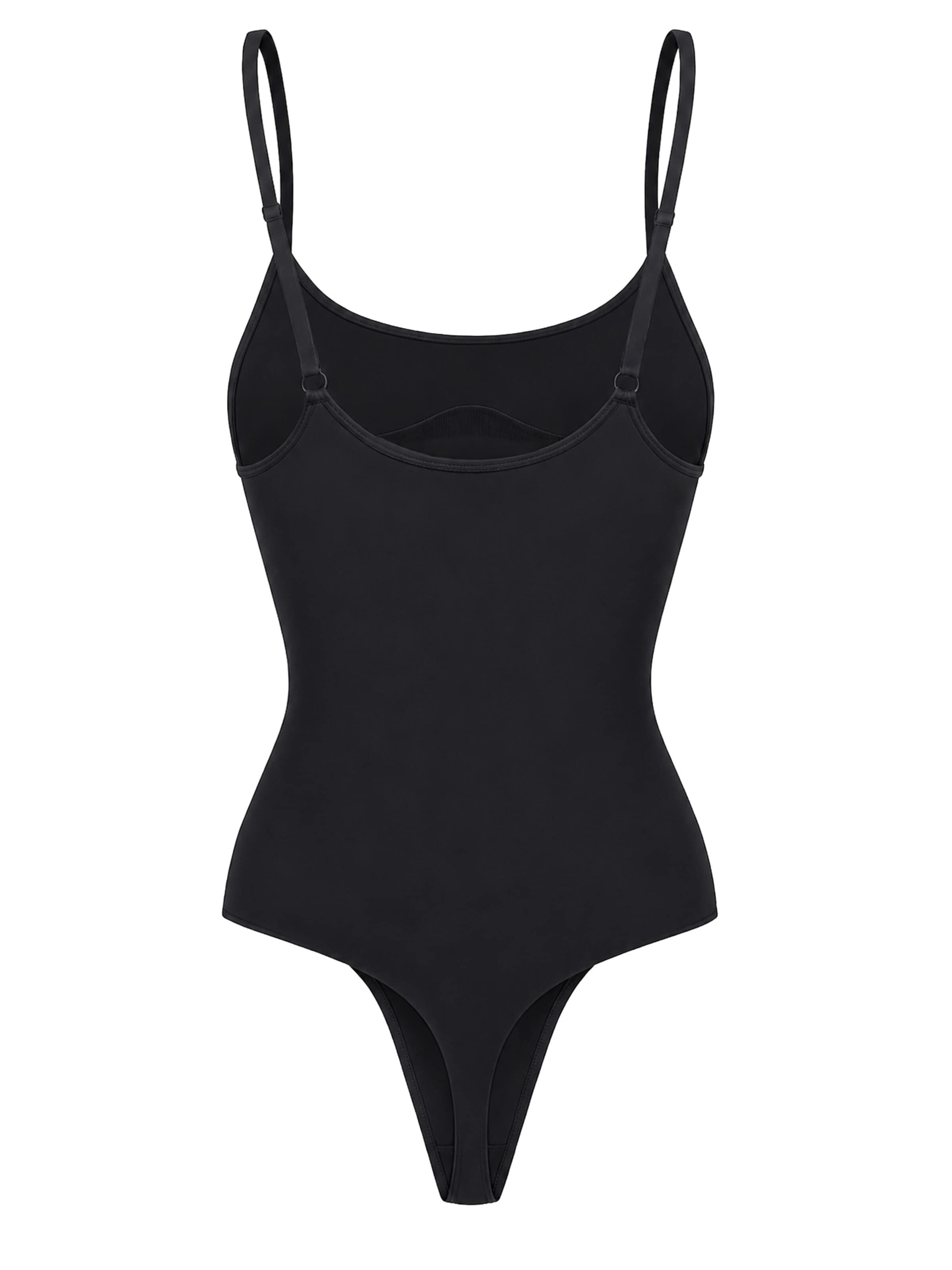 Body modelant 'Cami Sculpting Bodysuit with String' cfab en noir
