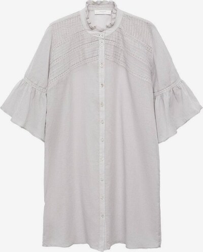 MANGO Nachthemd 'Aster' in hellgrau, Produktansicht