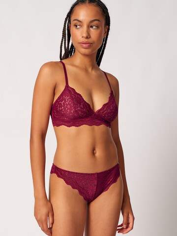 Triangolo Reggiseno di Skiny in rosso: frontale