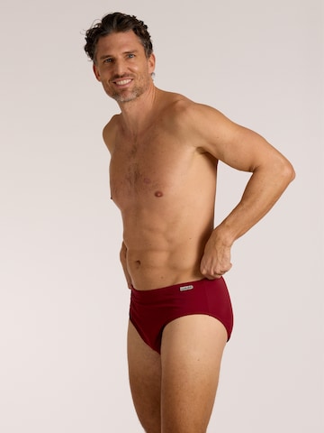 wavebreaker Swim Trunks in Red