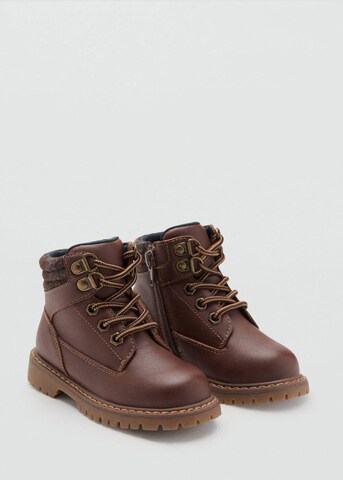 MANGO KIDS Boots 'Bencb' in Brown