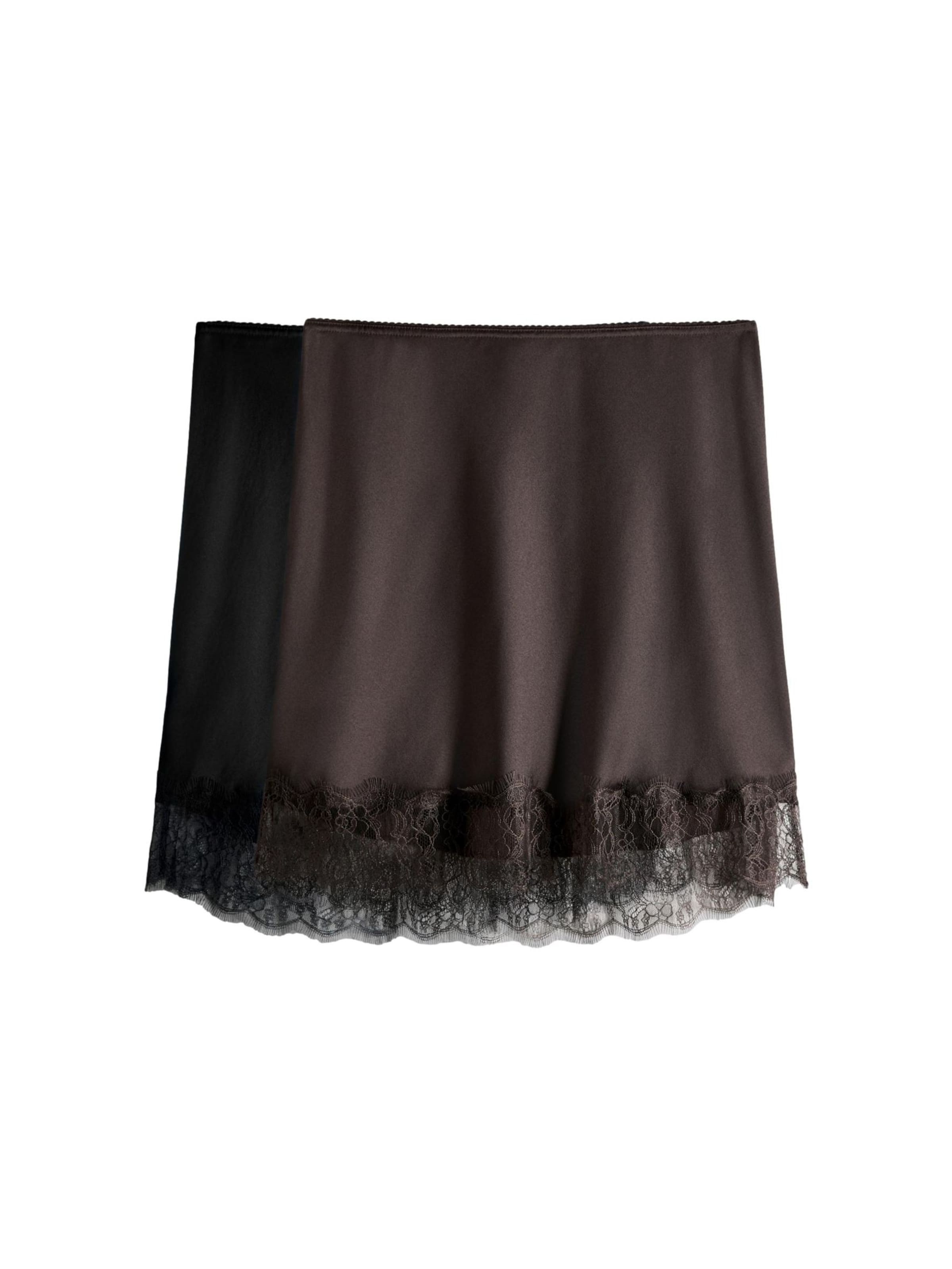 The Set - Falda en negro: frente