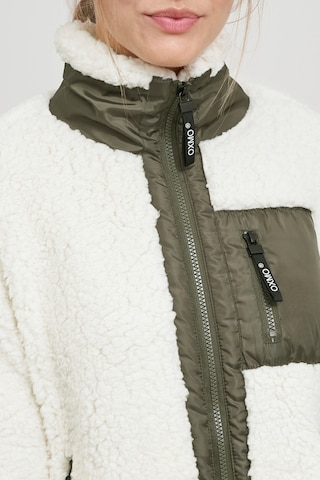 Oxmo Fleece Jacket in White