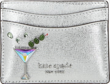 Kate Spade - Estuche en plata: frente