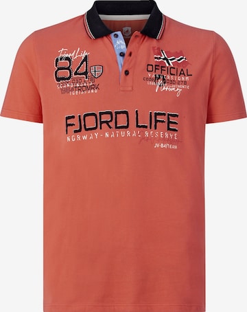 Jan Vanderstorm Poloshirt ' Ladislaus ' in Orange: predná strana