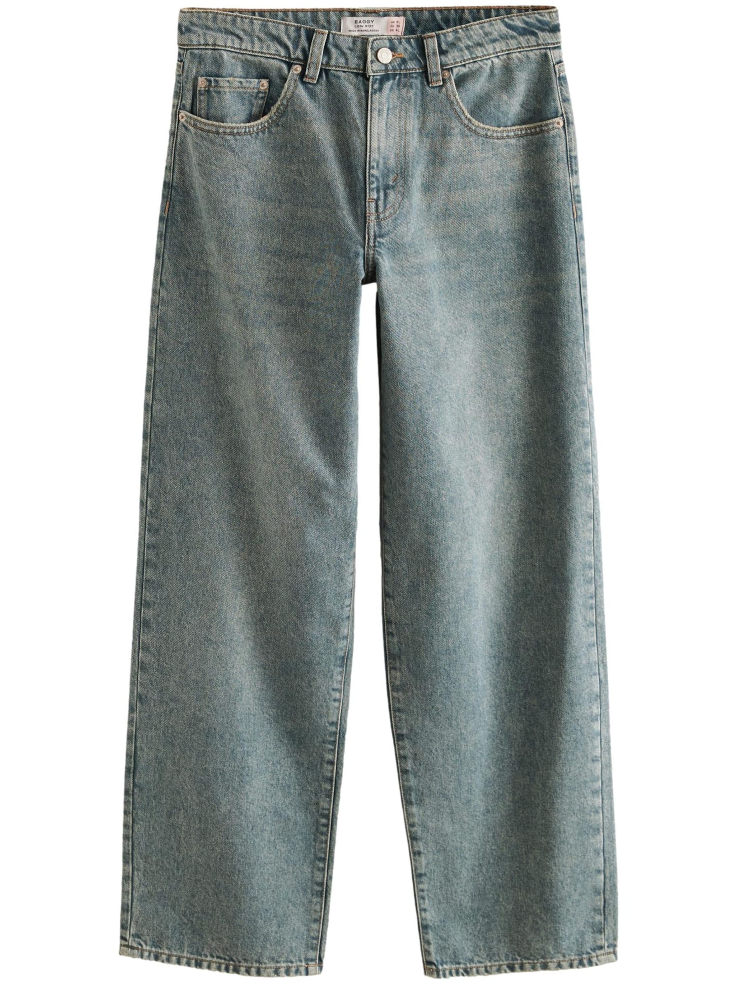 Wide leg Jeans de la Next pe verde: față